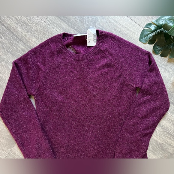 Children’s place sequin wings sweater dress in Tart Raisin size 10-12/L NWT! - Picture 4 of 8